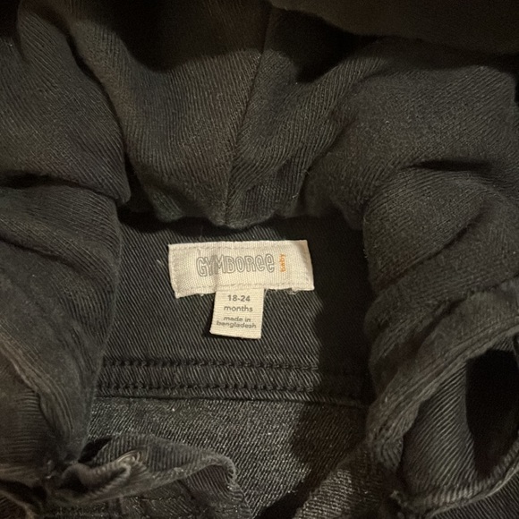 Gymboree hoodie jean jacket - 18-24 months - Picture 2 of 3